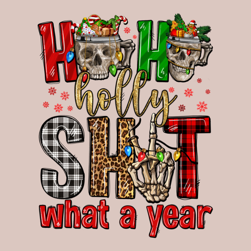 Ho Ho Holly Shit What A Year Premium Hoodie by FaDigitalArtStudio | Teevron