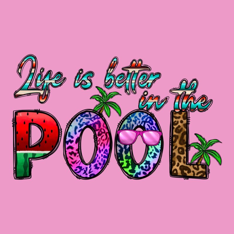 Life Is Better İn The Pool Urban Hoodie by CowhideDigitalArt | Teevron