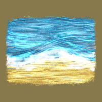 Glitter Beach Background Premium Hoodie | Teevron