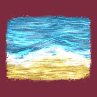 Glitter Beach Background Premium Hoodie | Teevron