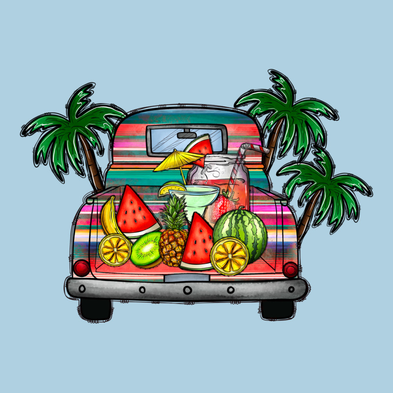 Summer Truck Premium Hoodie by CowhideDigitalArt | Teevron