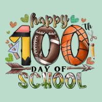 Happy 100 Americana Football Basketball Day Of Sch Premium Hoodie | Teevron