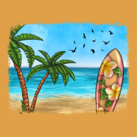 Beach Background Premium Hoodie | Teevron