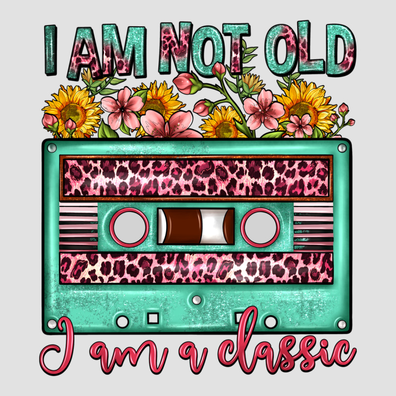 I Am Not Old I Am A Classic Sunflower Floral Casse Premium Hoodie by FaDigitalArtStudio | Teevron