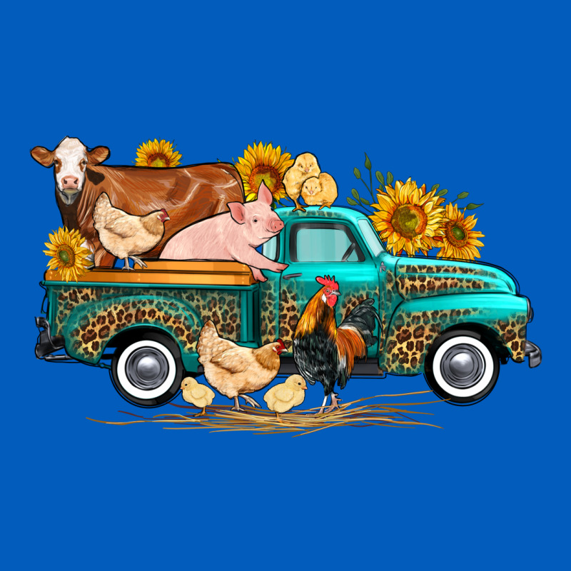 Western Farm Truck Farm Animals Urban Hoodie by FaDigitalArtStudio | Teevron
