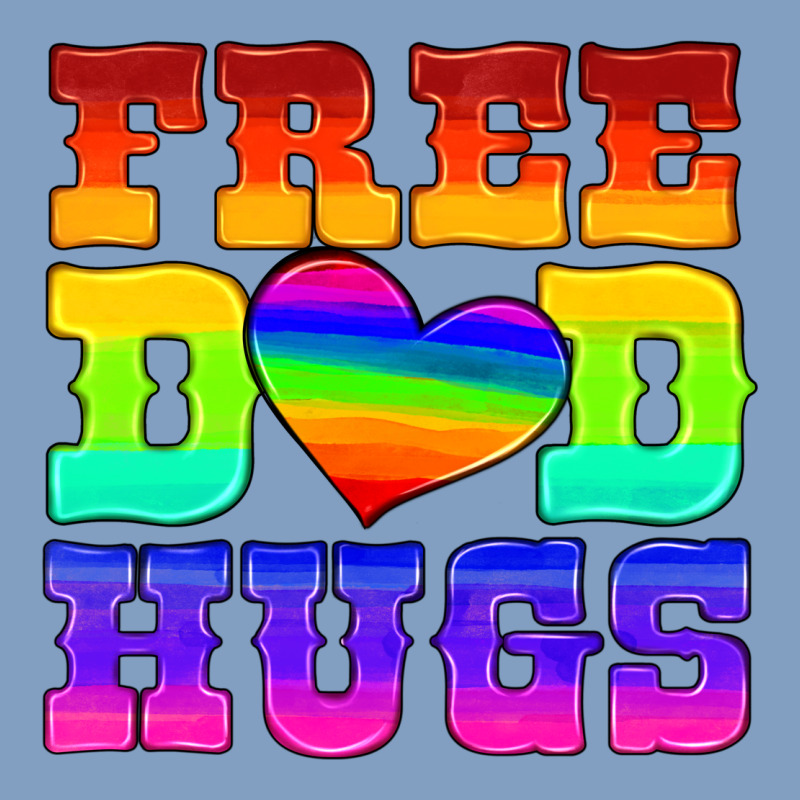 Lgbtq Free Dad Hugs Urban Hoodie by HRA Design Shop | Teevron