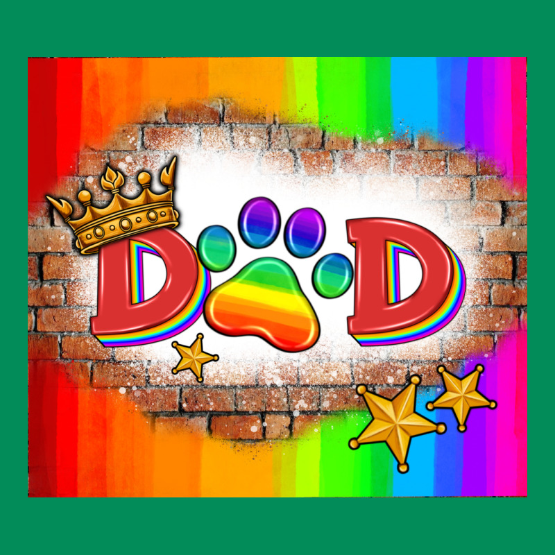 Lgbtq Dad And Paw Urban Hoodie by HRA Design Shop | Teevron