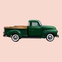 Western Green Truck Right Side View 1 Urban Hoodie | Teevron