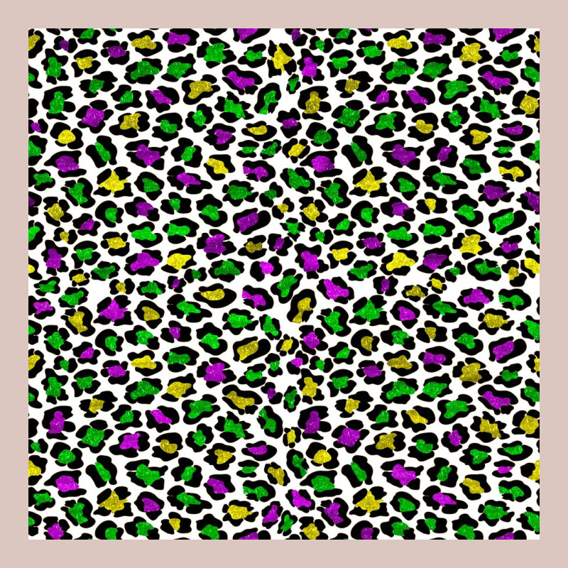 Mardi Gras Leopard  Seamless Pattern Premium Hoodie by FaDigitalArtStudio | Teevron