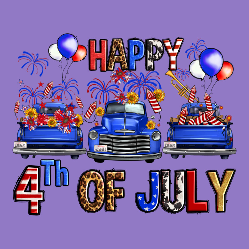 Western Hello Fourth Of July Trucks Urban Hoodie by FaDigitalArtStudio | Teevron