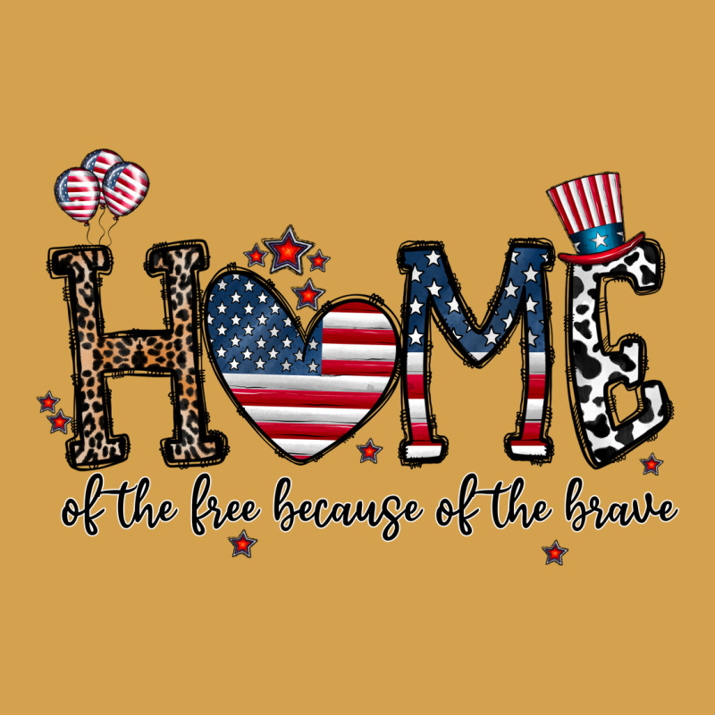 Home Of The Free Beacuse Of The Brave Urban Hoodie by CowhideDigitalArt | Teevron