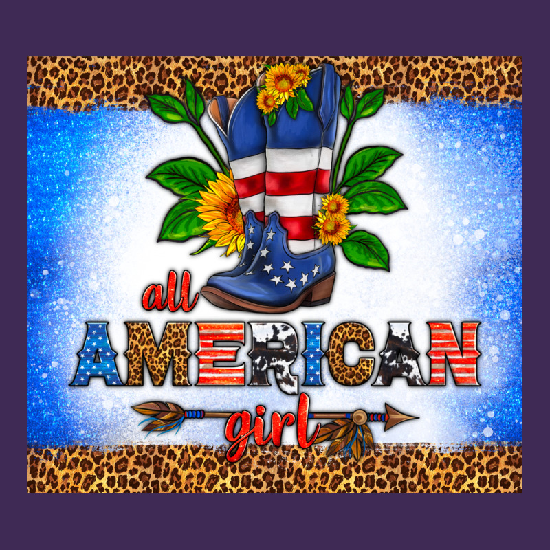 All American Girl Premium Hoodie by HRA Design Shop | Teevron