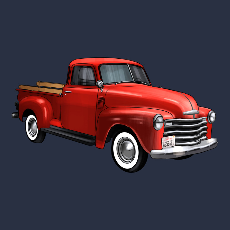 Western Red Truck Right 34 View 1 Urban Hoodie by FaDigitalArtStudio | Teevron