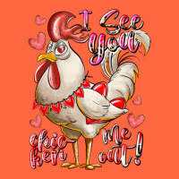 I See You Chicken Me Out Premium Hoodie | Teevron