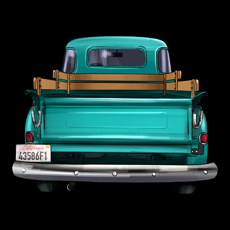 Western Truck Back View 2 Urban Hoodie by FaDigitalArtStudio | Teevron