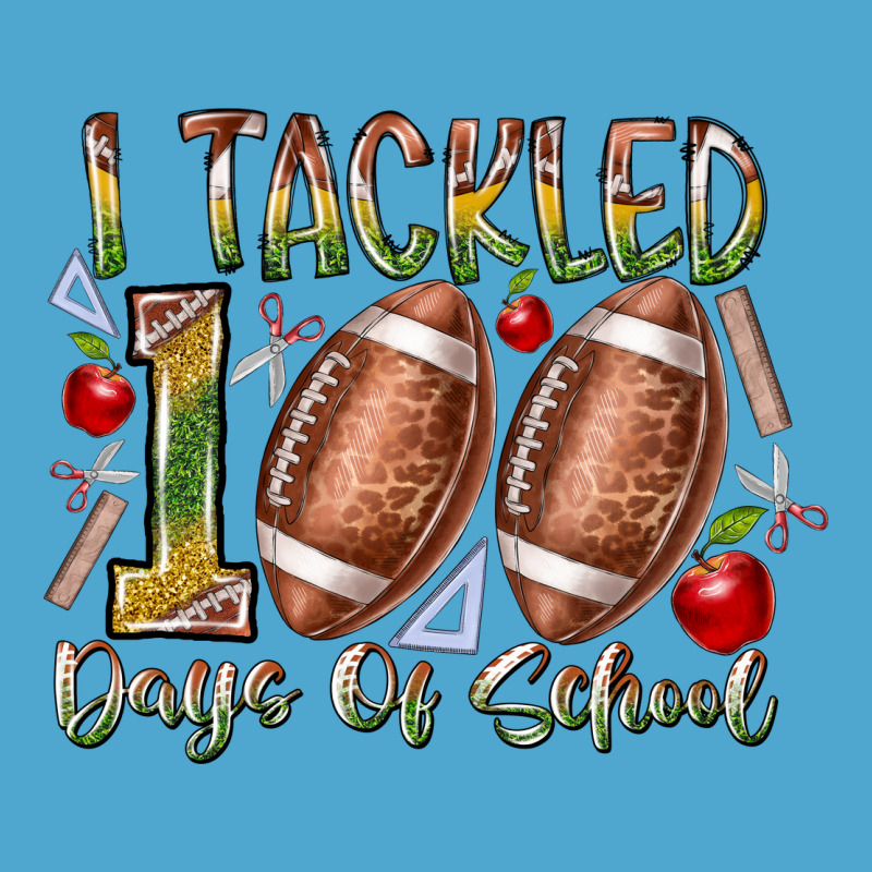 I Tackled 100 Days Of School Premium Hoodie by RacoonDesign | Teevron