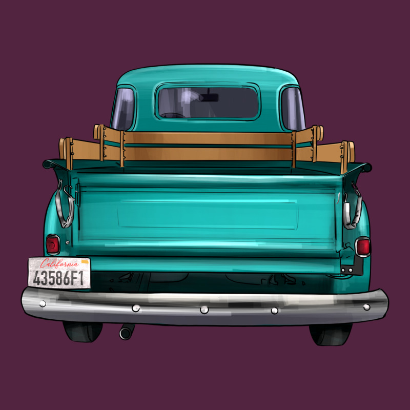 Western Truck Back View Urban Hoodie by FaDigitalArtStudio | Teevron