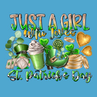 Just A Girl Who Loves Saint Patrick's Day Premium Hoodie | Teevron