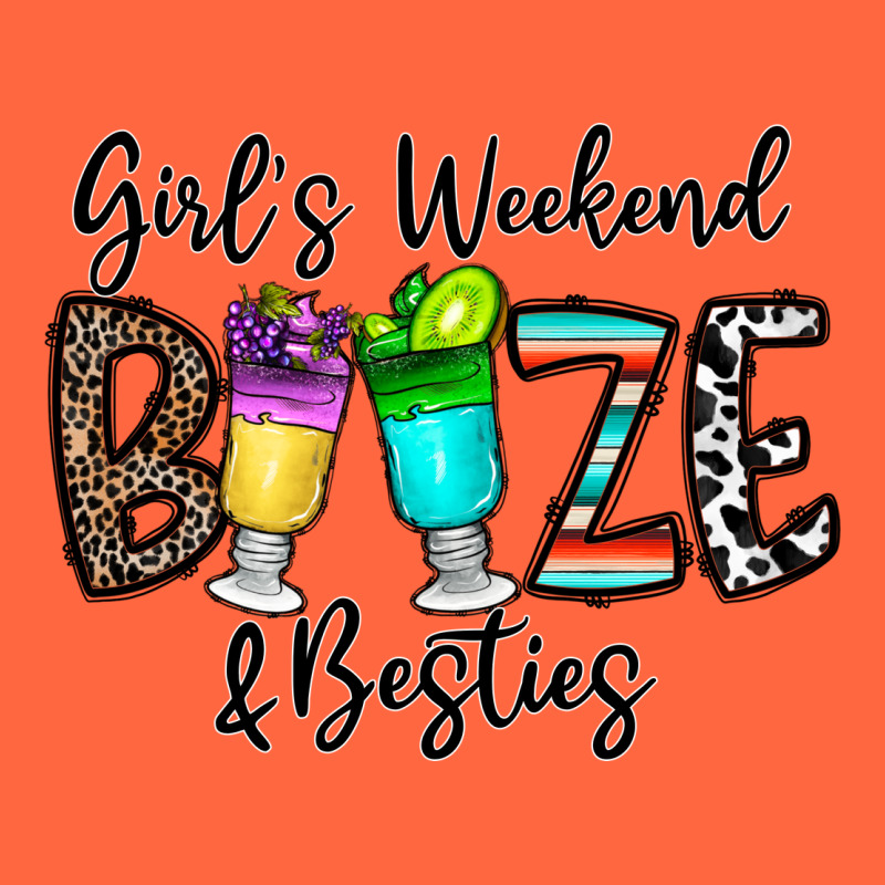Girl's Weekend Booze & Besties Premium Hoodie by CowhideDigitalArt | Teevron