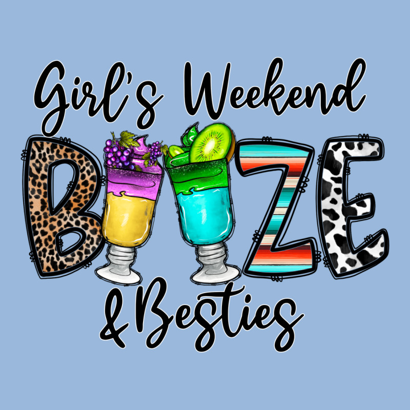 Girl's Weekend Booze & Besties Premium Hoodie by CowhideDigitalArt | Teevron