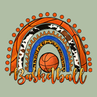 Basketball Rainbow Urban Heavy Tee | Teevron
