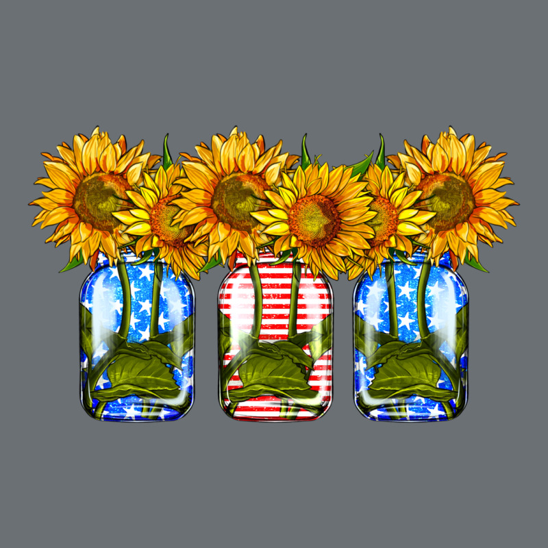 American Sunflower Mason Jar Premium Hoodie by HRA Design Shop | Teevron