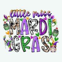 Little Miss Mardi Gras Premium Hoodie | Teevron