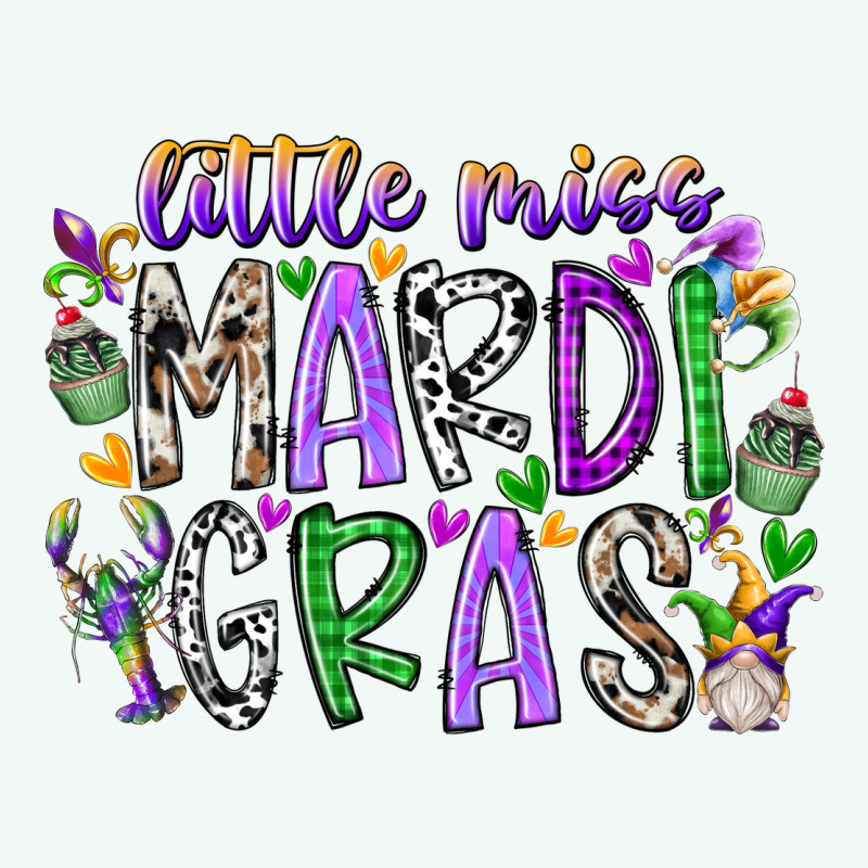 Little Miss Mardi Gras Premium Hoodie by RacoonDesign | Teevron