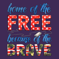 Home Of The Free Because Of The Brave Premium Hoodie | Teevron