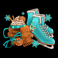 Winter Ice Skating Boots And Coffee Urban Hoodie | Teevron