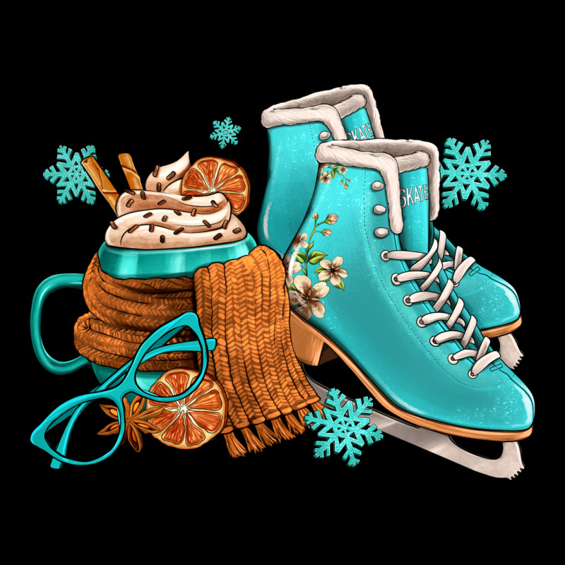 Winter Ice Skating Boots And Coffee Urban Hoodie by FaDigitalArtStudio | Teevron