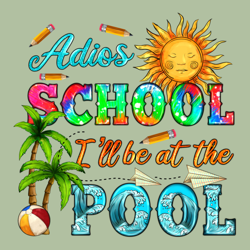 Adios School I Ll Be At The Pool Urban Hoodie by HRA Design Shop | Teevron