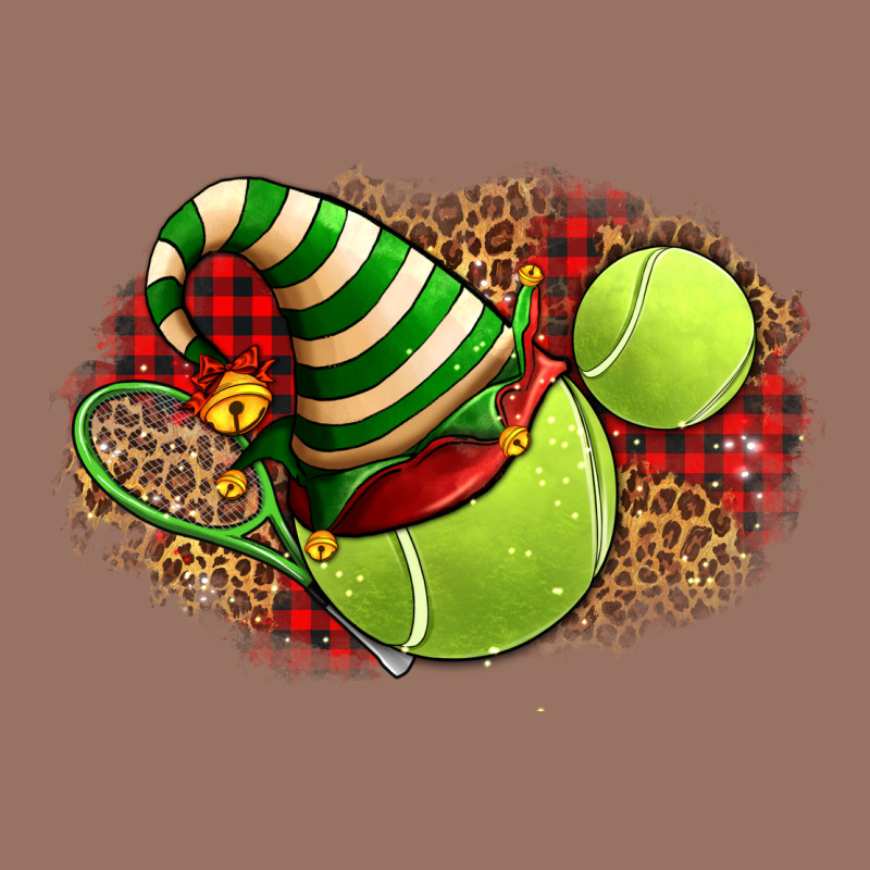 Tennis Christmas With Racket And Hat Premium Hoodie by FaDigitalArtStudio | Teevron
