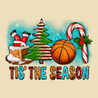 Tis The Season Christmas With Basketball And Candy Cane Premium Hoodie | Teevron