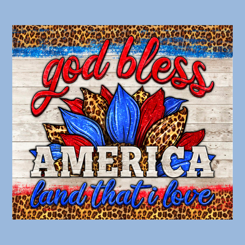 God Bless America Land That I Love Premium Hoodie by HRA Design Shop | Teevron