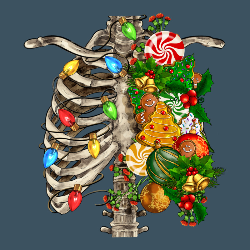 Skeleton Chest Christmas Urban Hoodie by FaDigitalArtStudio | Teevron