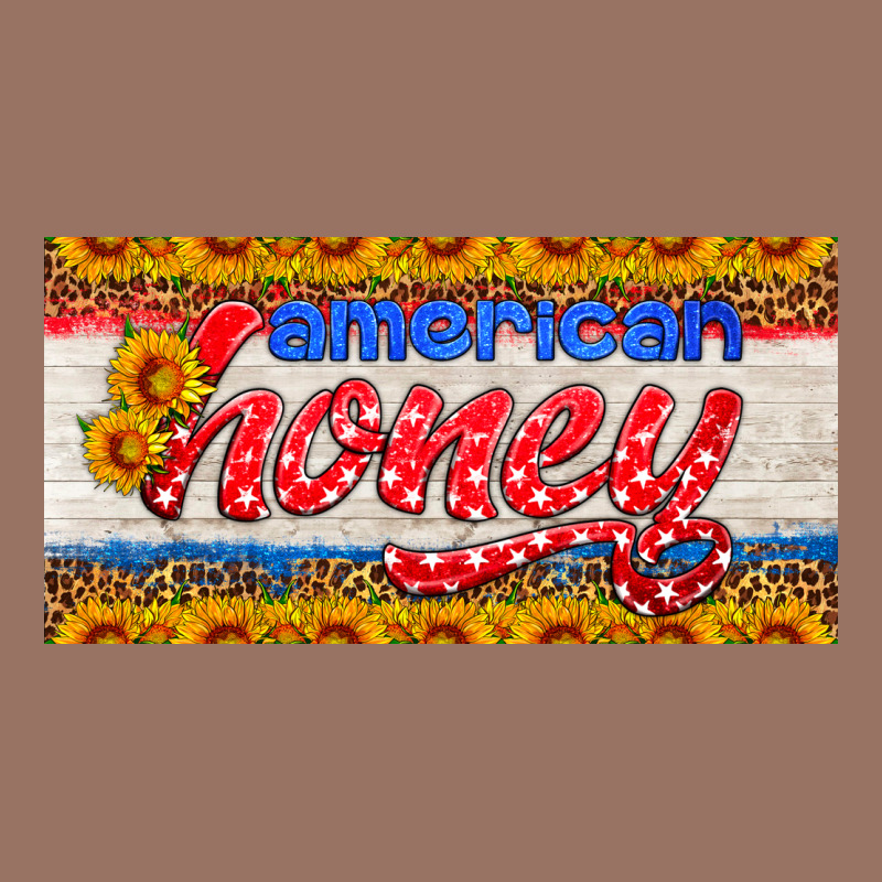American Honey Sunflower License Plate Premium Hoodie by HRA Design Shop | Teevron