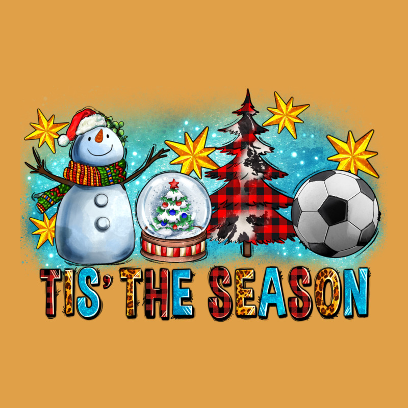 Tis The Season Christmas With Soccer Ball And Snowman Premium Hoodie by FaDigitalArtStudio | Teevron
