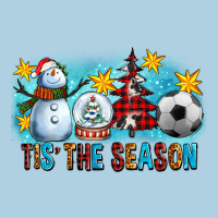 Tis The Season Christmas With Soccer Ball And Snowman Premium Hoodie | Teevron