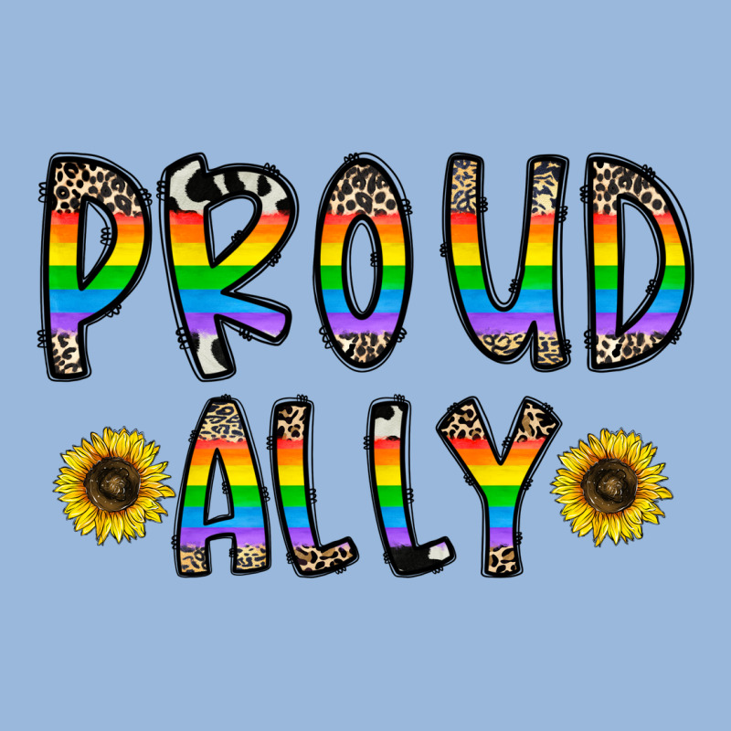 Proud Ally Premium Hoodie by CowhideDigitalArt | Teevron
