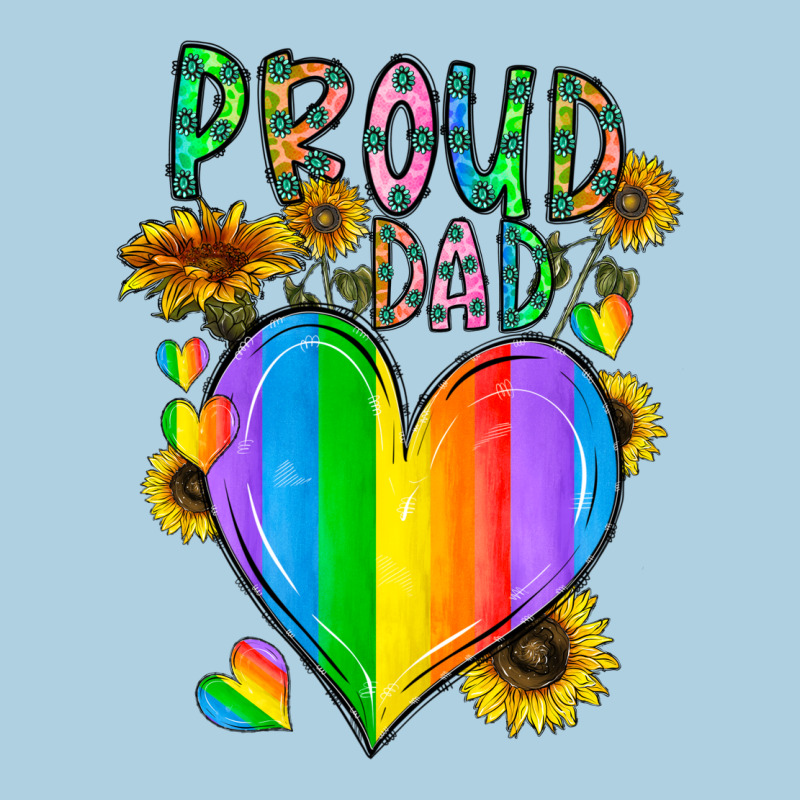 Proud Dad Love Premium Hoodie by CowhideDigitalArt | Teevron