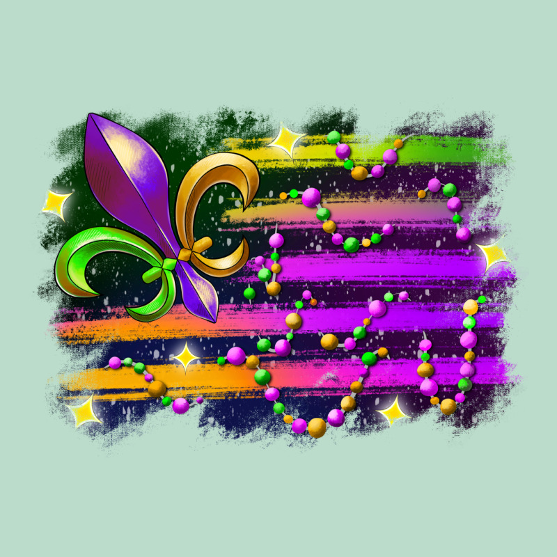 Mardi Gras Flag Premium Hoodie by RacoonDesign | Teevron