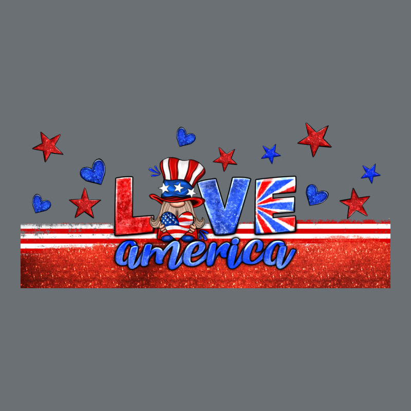 Love America Gnome Libbey Cup Premium Hoodie by HRA Design Shop | Teevron