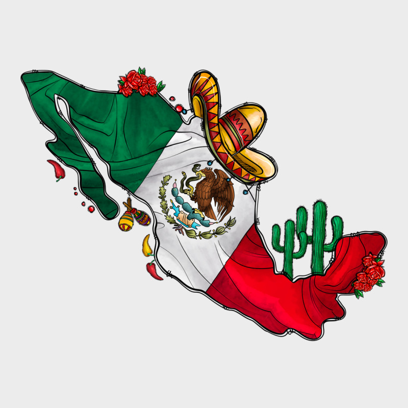 Mexico Urban Hoodie by CowhideDigitalArt | Teevron