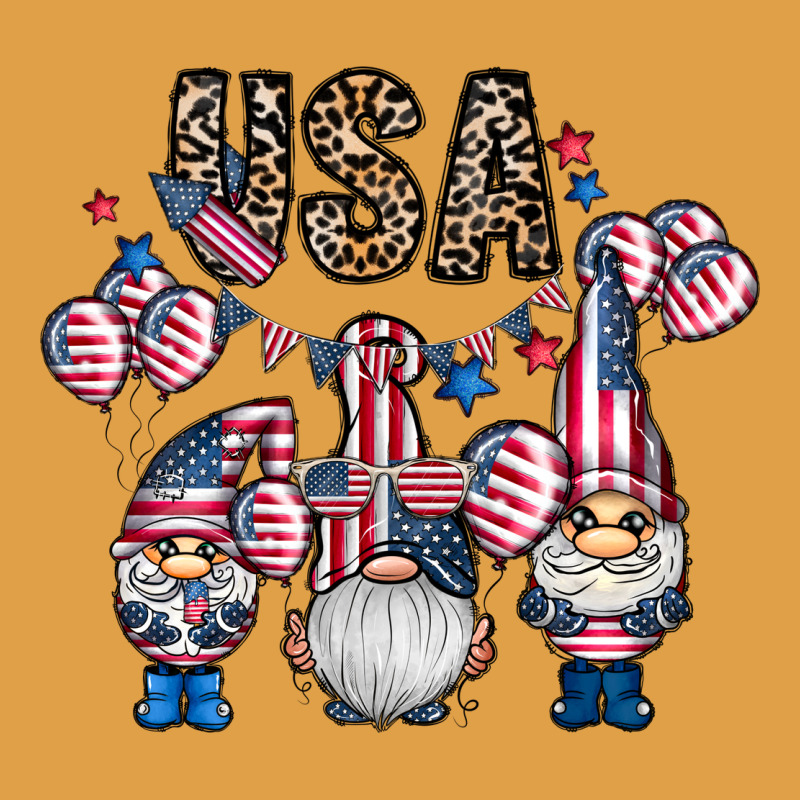 Usa America Gnome Premium Hoodie by CowhideDigitalArt | Teevron