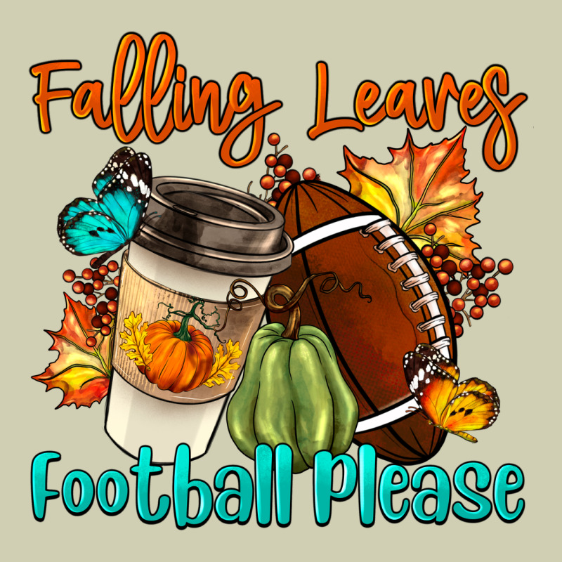 Falling Leaves Football Please Heavy Core Tee by LillyAllenDesigns | Teevron