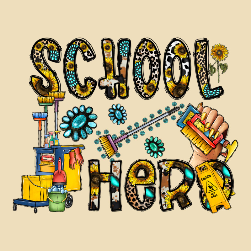 School Hero Premium Hoodie by CowhideDigitalArt | Teevron
