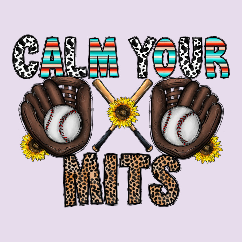 Calm Your Mits Baseball Premium Hoodie by CowhideDigitalArt | Teevron
