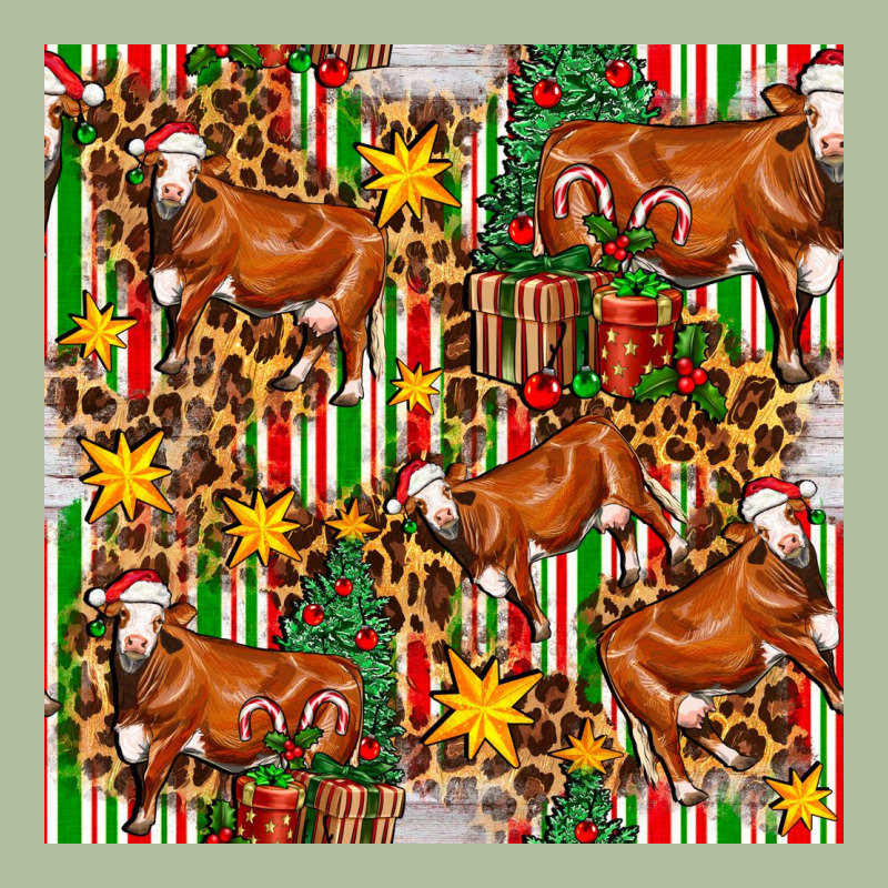 Christmas Leopard Cow With Gift Boxes Urban Hoodie by FaDigitalArtStudio | Teevron