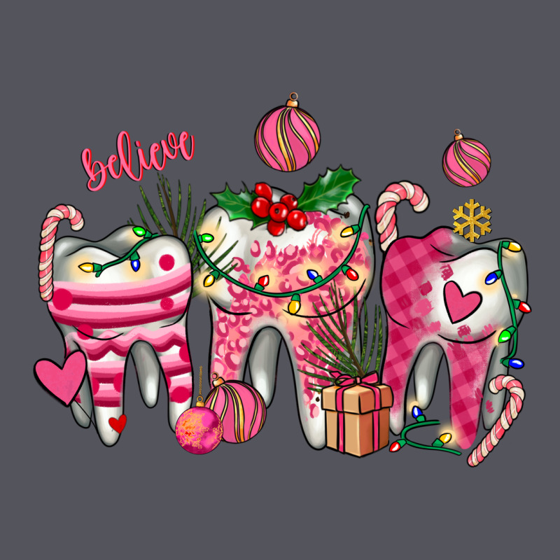 Pink Christmas Teeth Vintage Hoodie by AdoDesignShop | Teevron